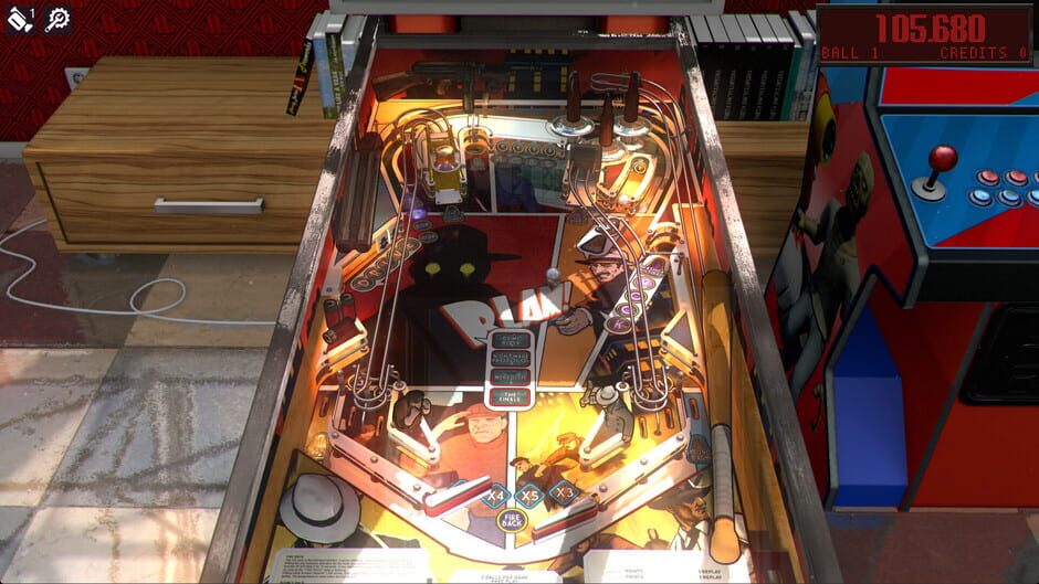 สกรีนช็อตจาก Zaccaria Pinball: Fallen Aces Table Pack (รูปที่ 3)