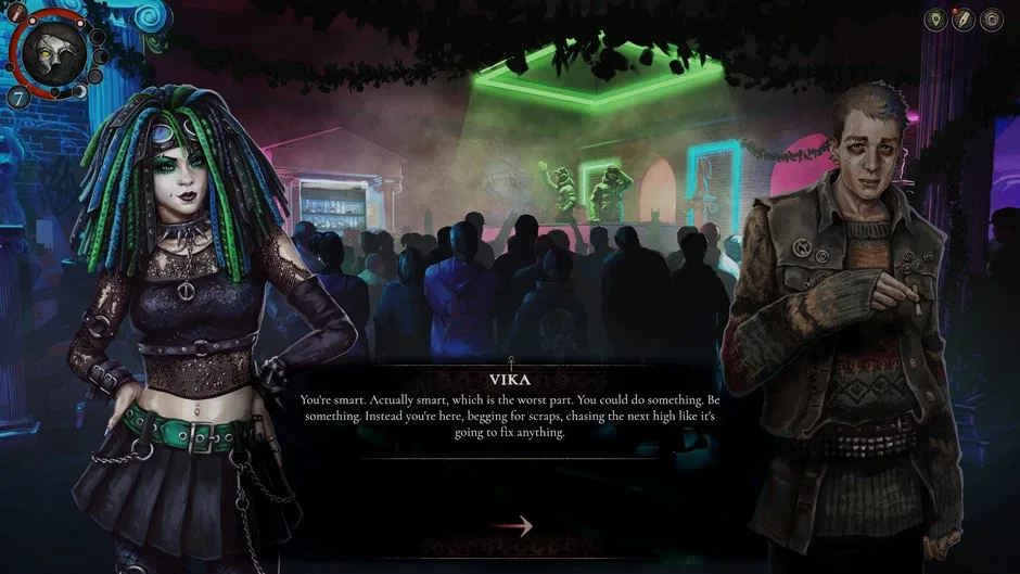 Кадър от Vampire: The Masquerade - Oaths and Ashes