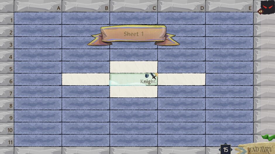 สกรีนช็อตจาก Spreadsheets & Dungeons (รูปที่ 3)