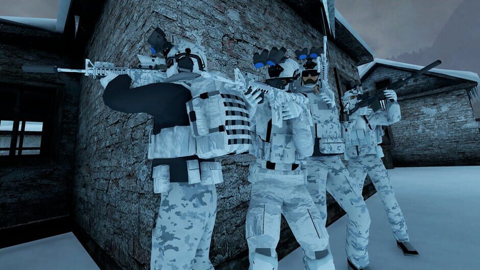 สกรีนช็อตจาก Tactical Assault VR: Winter Cosmetics Pack (รูปที่ 7)