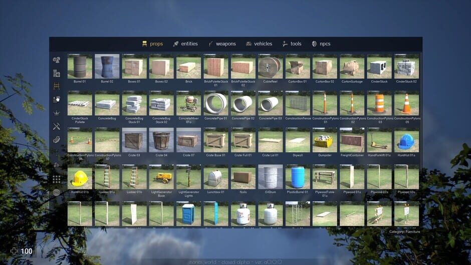 Screenshots Nanos World
