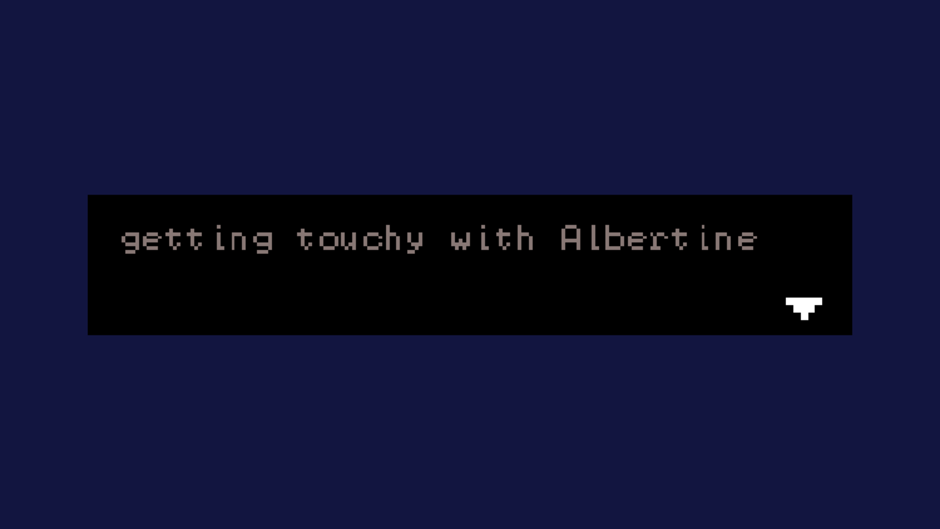 Getting Touchy with Albertine Screenshot