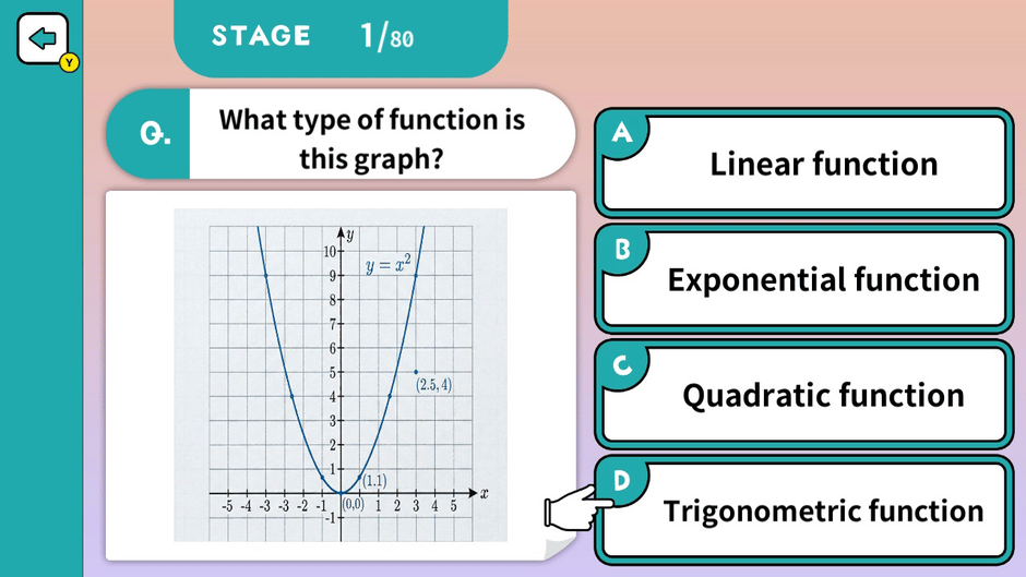 The Real Academic Challenge High School Level Screenshot
