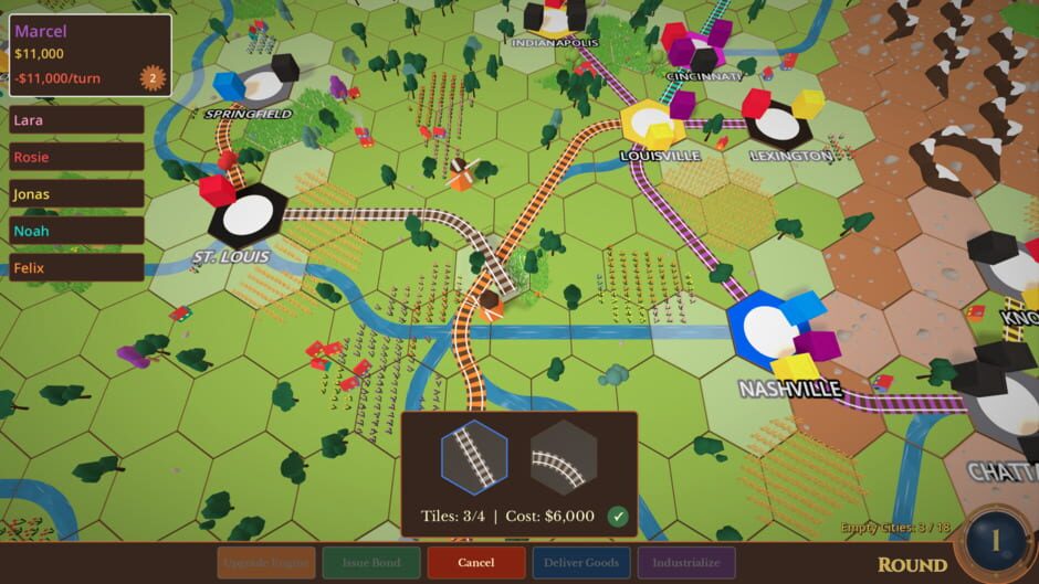 Rails & Rivals screenshot 5