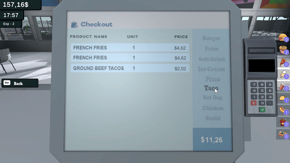 Burger Joint Simulator Screenshot