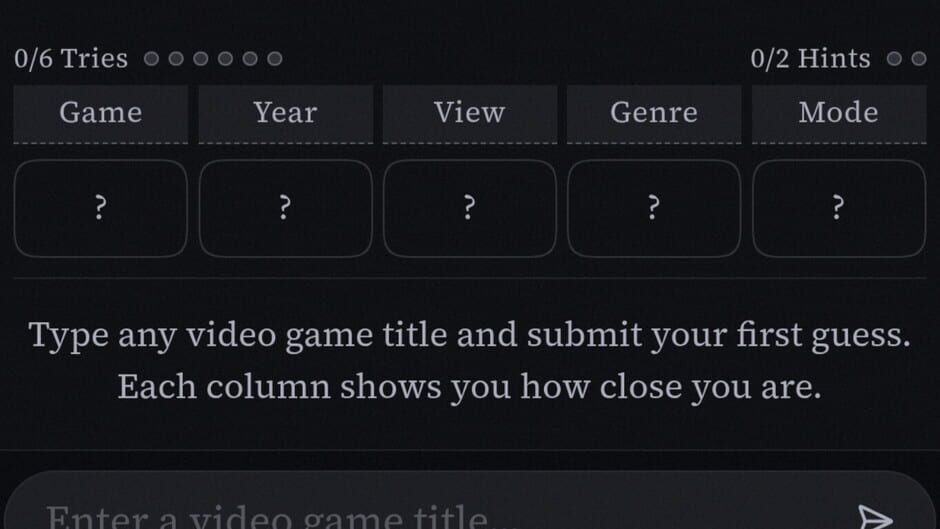 Gamedle screenshot