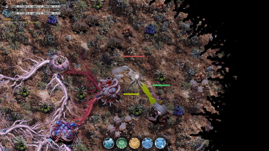 สกรีนช็อตจาก Mycelium Conquest (รูปที่ 3)
