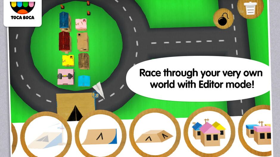 สกรีนช็อตจาก Toca Cars (รูปที่ 2)