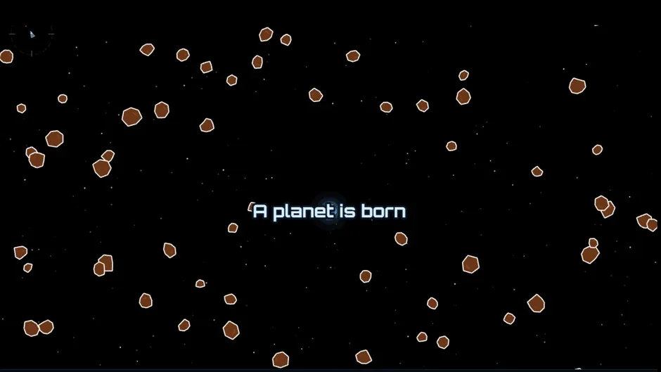 Кадър от A Game About Creating The Universe