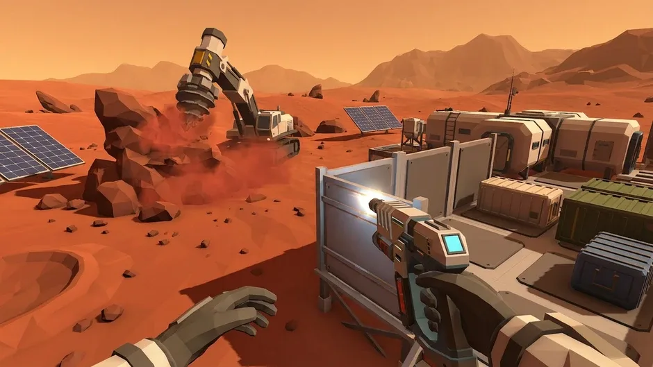 Кадър от Mars Colony Simulator