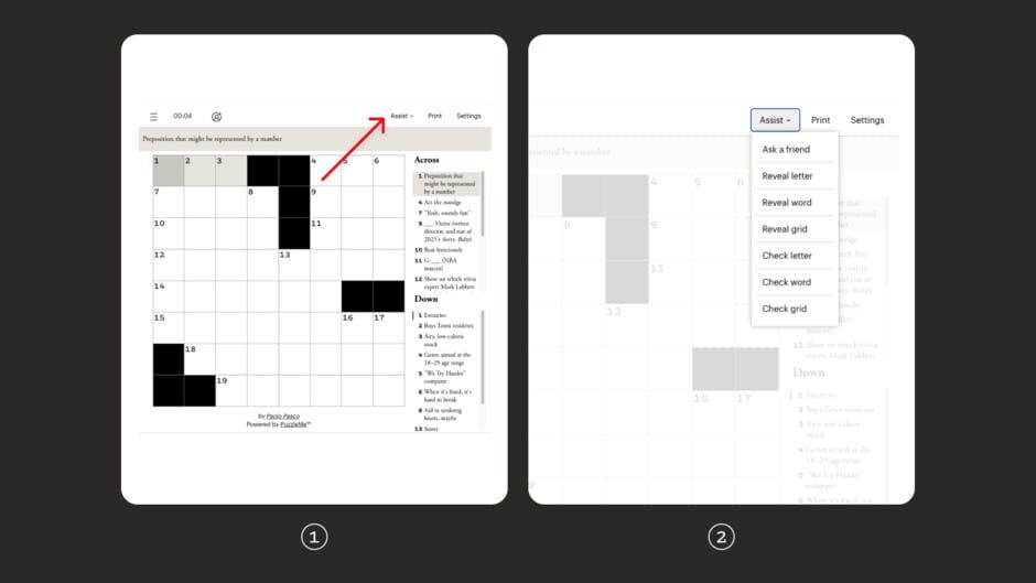 สกรีนช็อตจาก Crossword (รูปที่ 3)