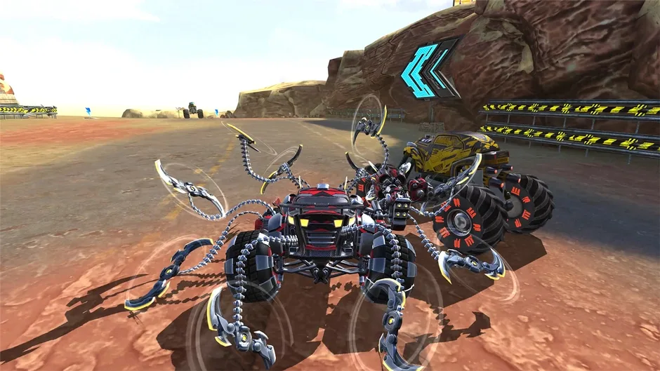 Кадър от Race: Rocket Arena Car Extreme - Razor Pack