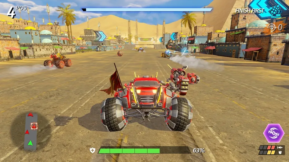 Кадър от Race: Rocket Arena Car Extreme - Razor Pack