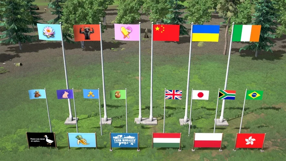 Farm Manager World: Flags Pack