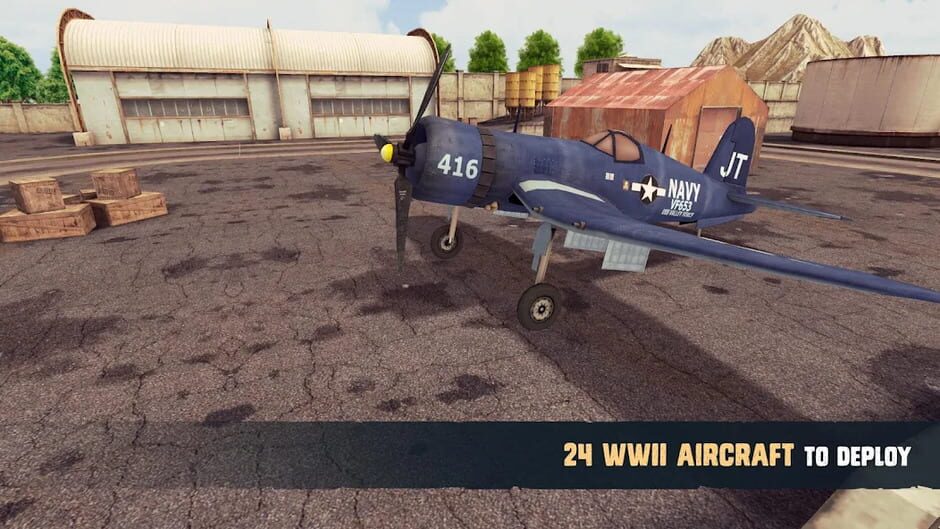 สกรีนช็อตจาก War Dogs: Ace Fighters of WWII (รูปที่ 2)