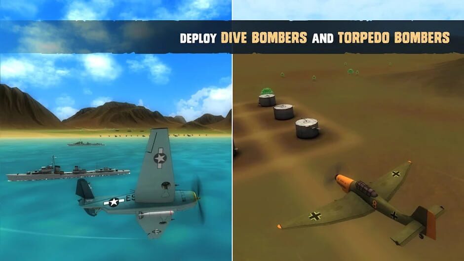 สกรีนช็อตจาก War Dogs: Ace Fighters of WWII (รูปที่ 4)