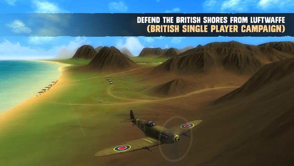 สกรีนช็อตจาก War Dogs: Ace Fighters of WWII (รูปที่ 7)