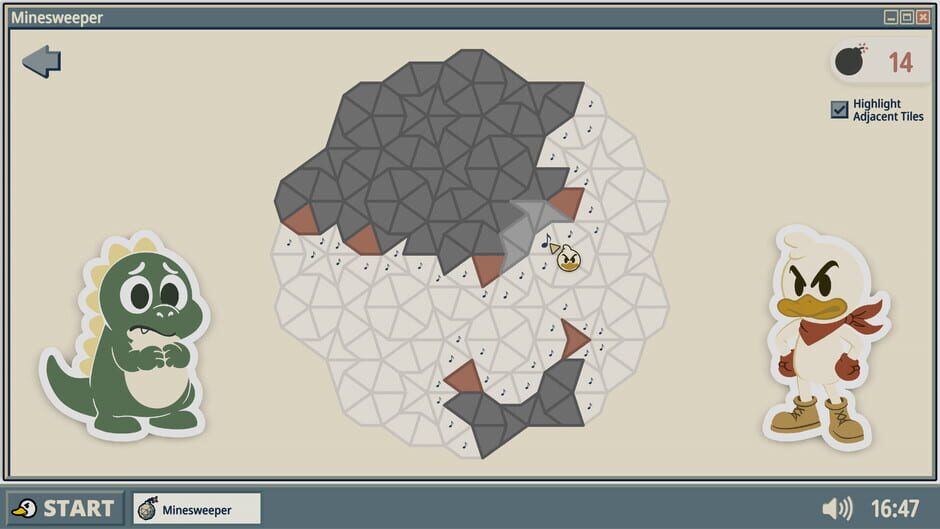 สกรีนช็อตจาก Minesweeper: Next-Gen (รูปที่ 3)