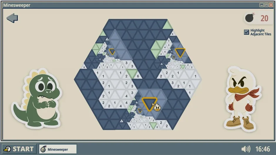 Кадър от Minesweeper: Next-Gen