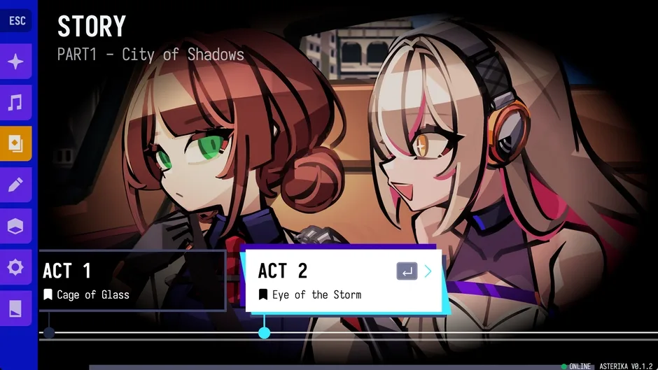 Кадър от Asterika: Phantom Rose Refrain