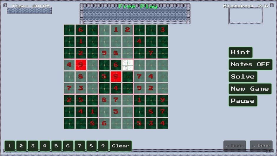 สกรีนช็อตจาก Sudoku Bactron (รูปที่ 3)