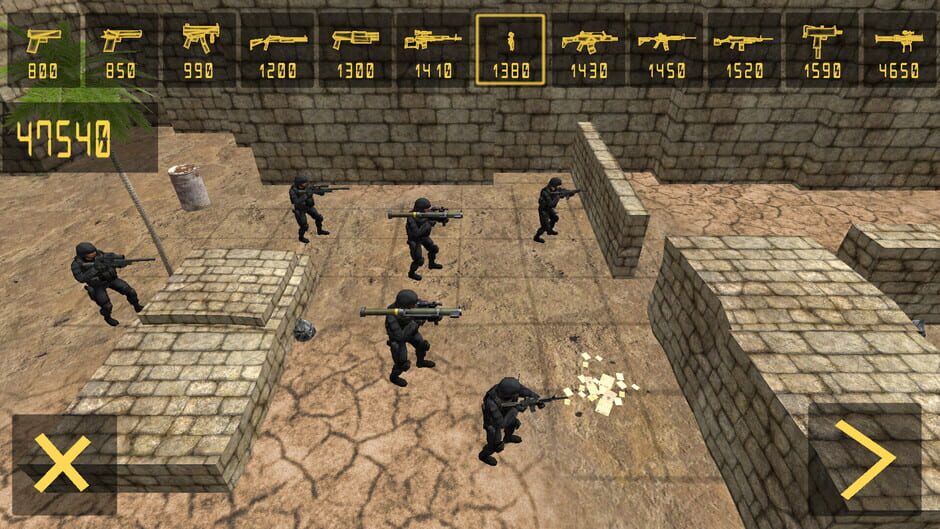สกรีนช็อตจาก Battle Simulator: Counter Terrorist (รูปที่ 2)