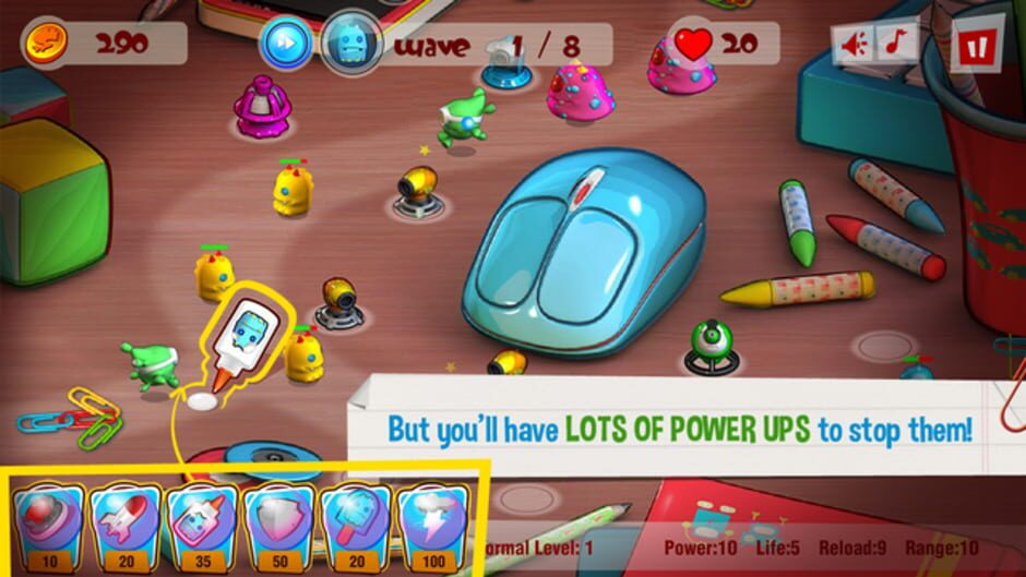 สกรีนช็อตจาก Cookie Gluttons TD (รูปที่ 3)