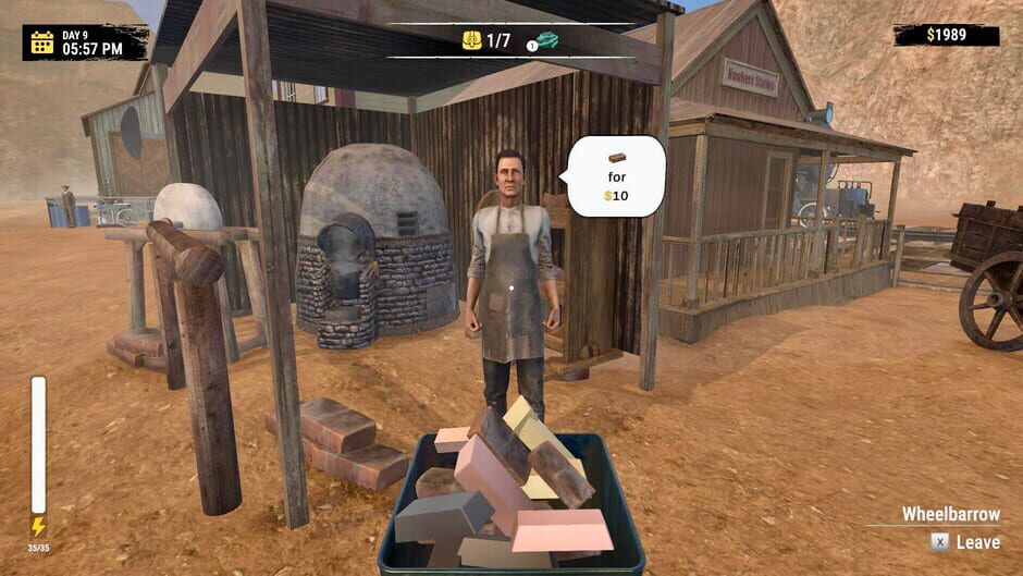 สกรีนช็อตจาก Wild West Miner Simulator: First Gun (รูปที่ 7)