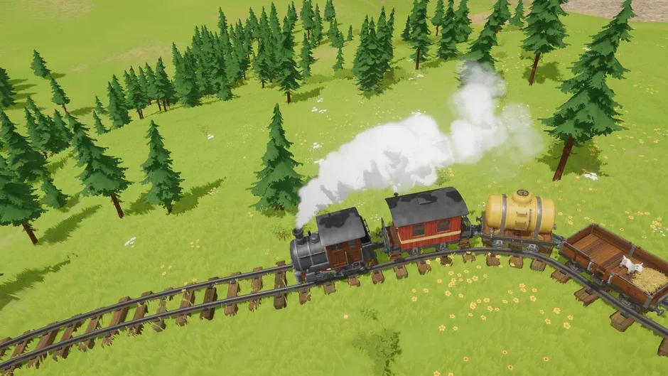 Кадър от Tiny Train Adventures