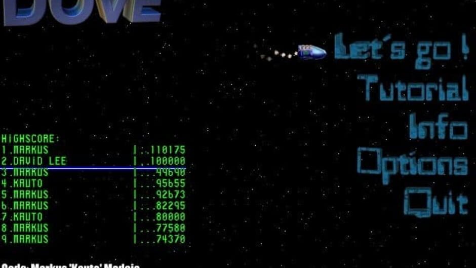 Dove screenshot 1