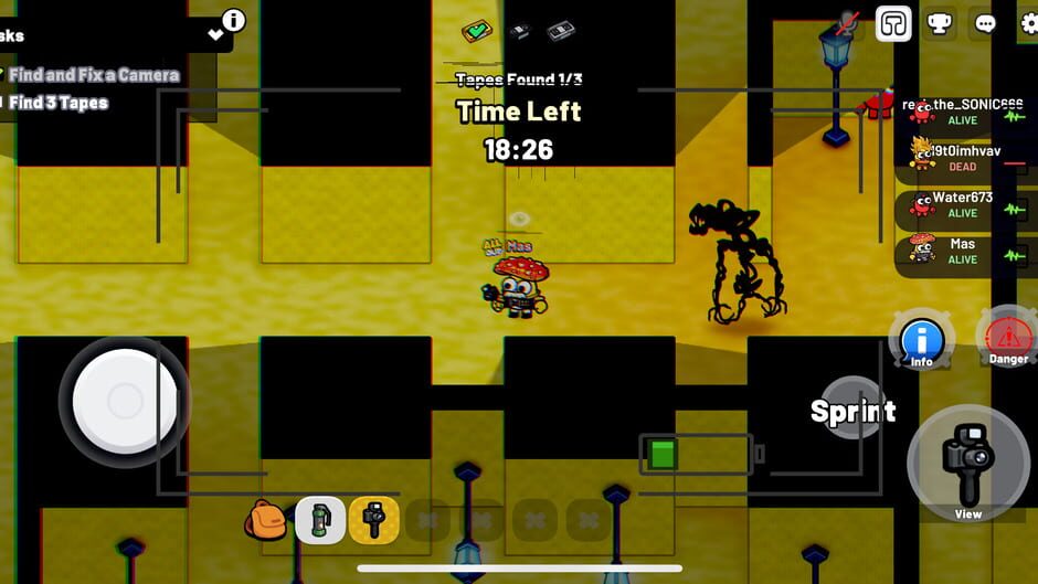 สกรีนช็อตจาก Backrooms: Multiplayer Horror (รูปที่ 2)