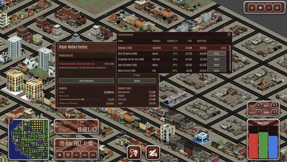 สกรีนช็อตจาก Auto Empire Tycoon (รูปที่ 9)