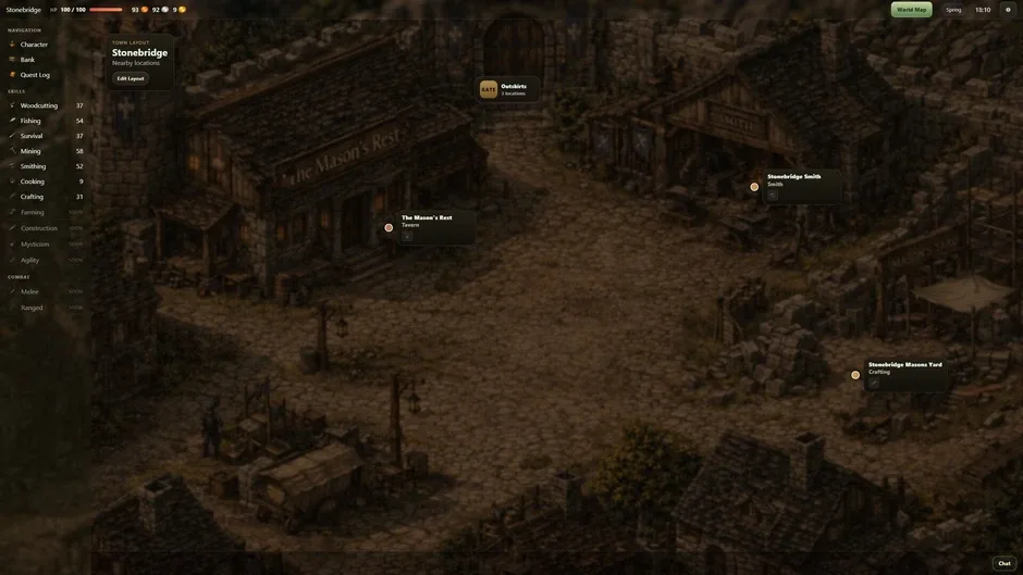 Кадър от Guilds of Mountgate