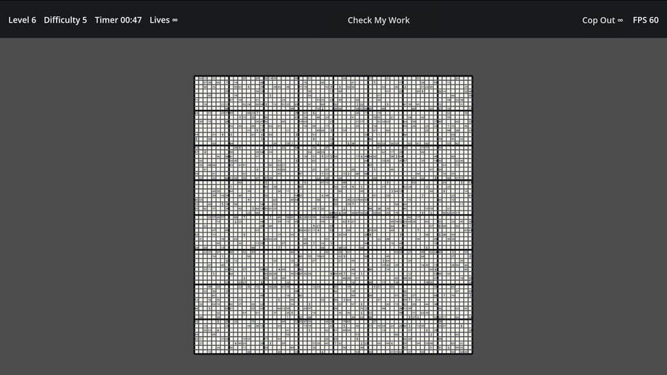 สกรีนช็อตจาก Sudoku: Unlimited Expansion (รูปที่ 2)