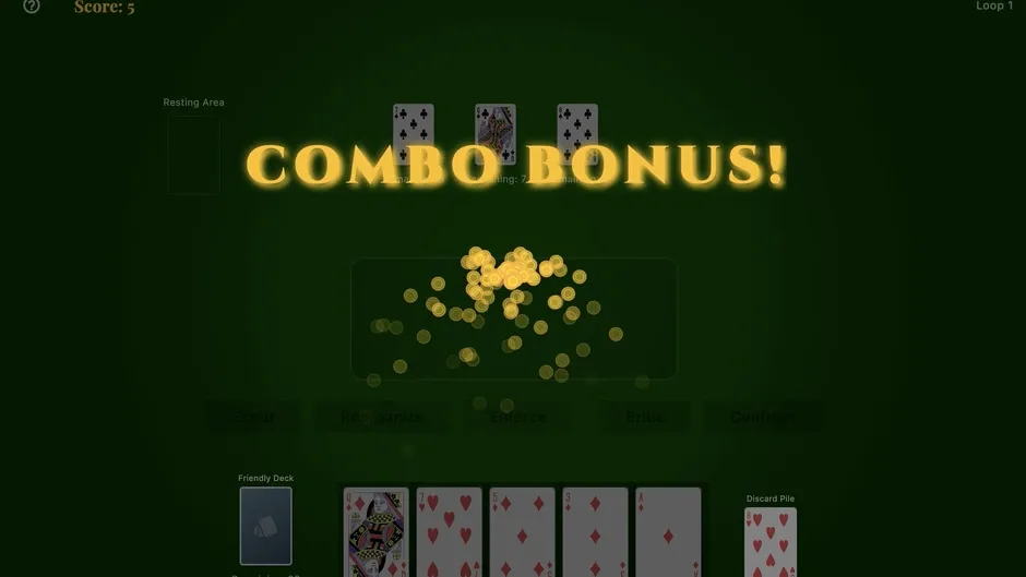 Кадър от Ouroboros Solitaire