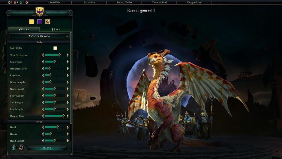 สกรีนช็อตจาก Age of Wonders 4: Starter Edition (รูปที่ 3)