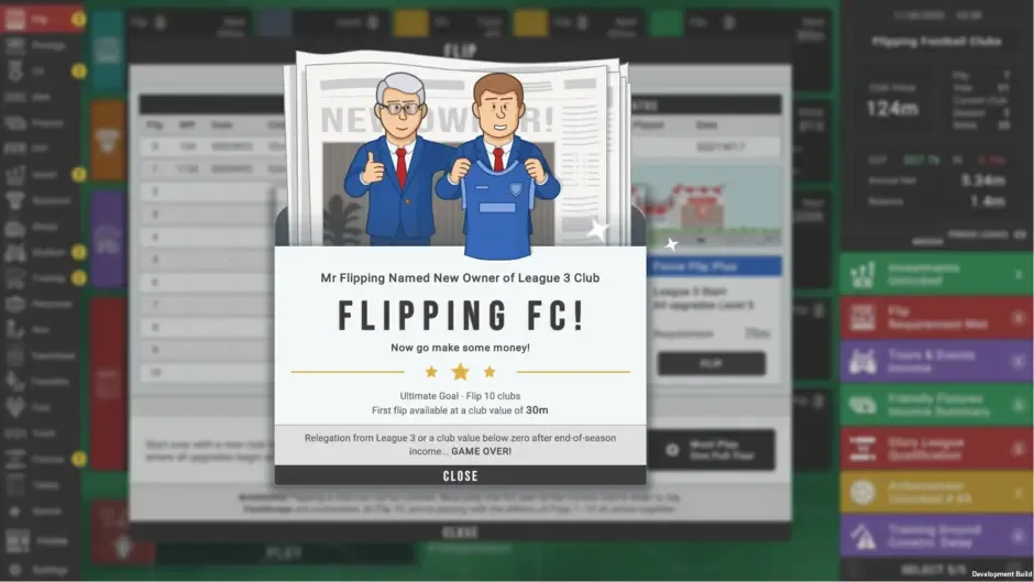 Кадър от Flipping Football Clubs