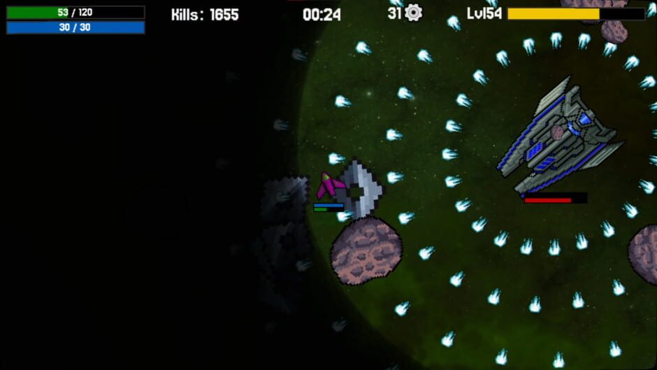สกรีนช็อตจาก Space Pew Pew (รูปที่ 3)