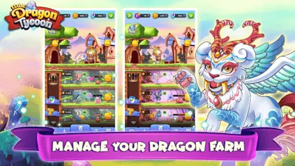 สกรีนช็อตจาก Idle Dragon Tycoon (รูปที่ 3)