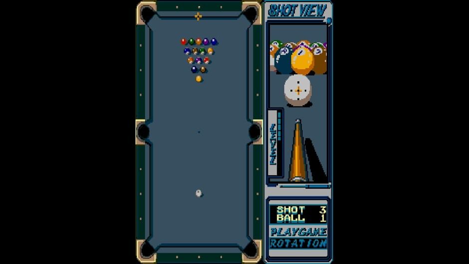 สกรีนช็อตจาก Arcade Archives 2: Rack'em Up (รูปที่ 3)