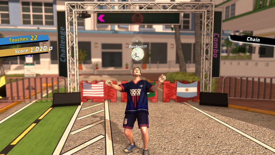 สกรีนช็อตจาก Soccer Kick-ups (รูปที่ 4)