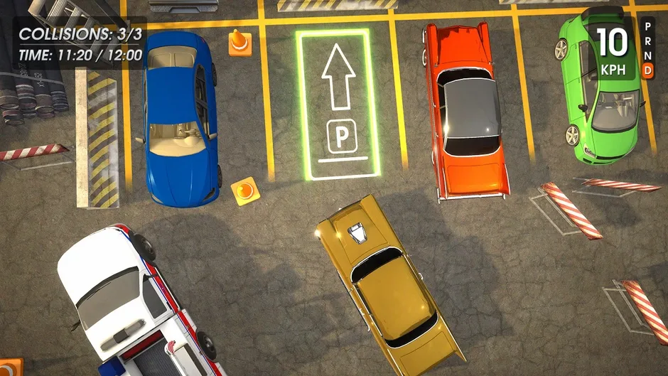 Кадър от Parking Simulator: Retro Car Driving