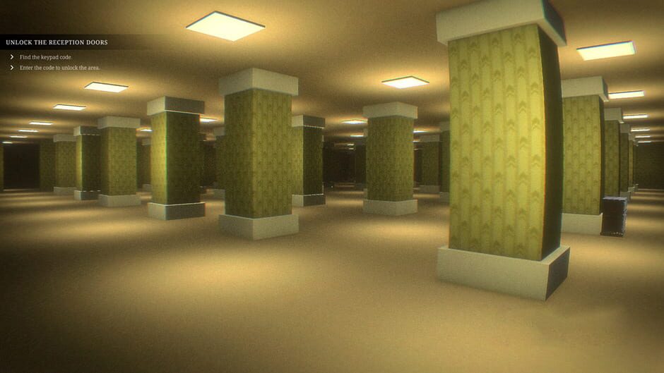 สกรีนช็อตจาก Backrooms Phases (รูปที่ 3)