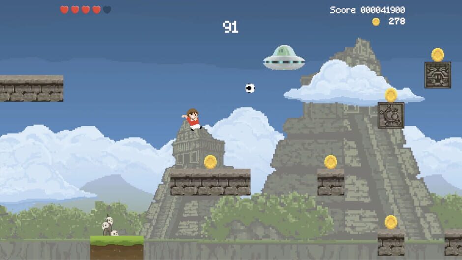 Soccerboy vs. Aliens screenshot