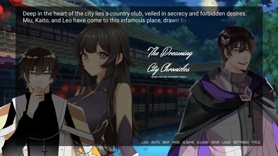 The Dreaming City Chronicles: Quest for the Vanished World Screenshot