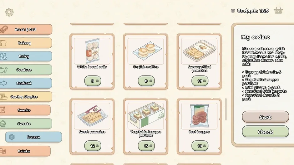 Кадър от Pack My Order