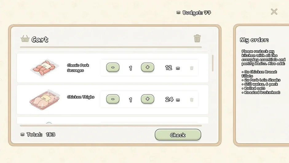 Кадър от Pack My Order