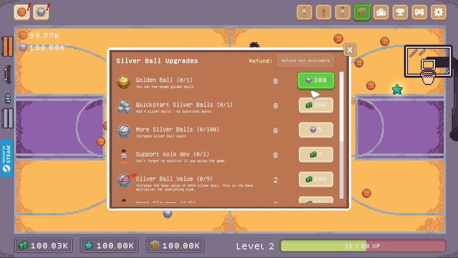 Screenshots Swish Ball Clicker