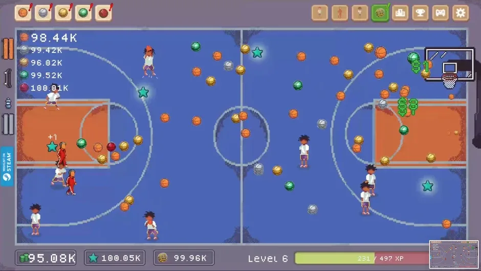 Кадър от Swish Ball Clicker