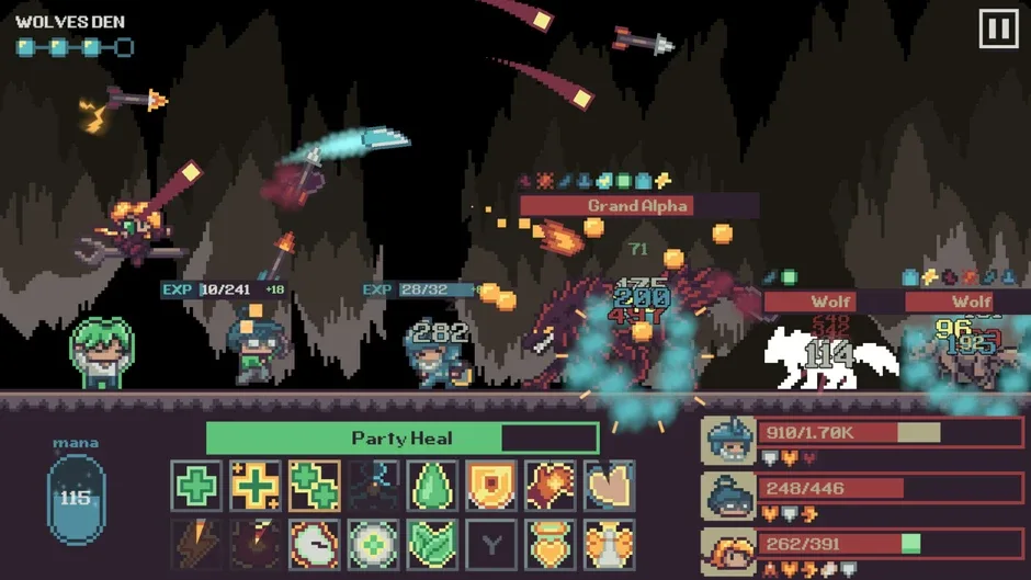 Master Healer Kale With Useless Party